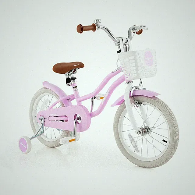 18'' Adjustable Kids Bike w/ Removable Training Wheel Dual Brake System Age 3-8