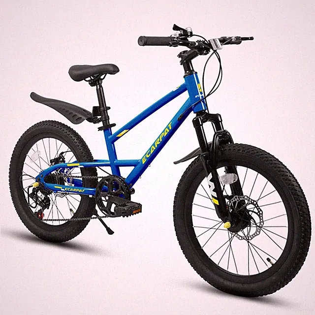 20" Kids Mountain Bike 7-Speed W/Front Suspension for Ages 5-10(48-55" Tall) US