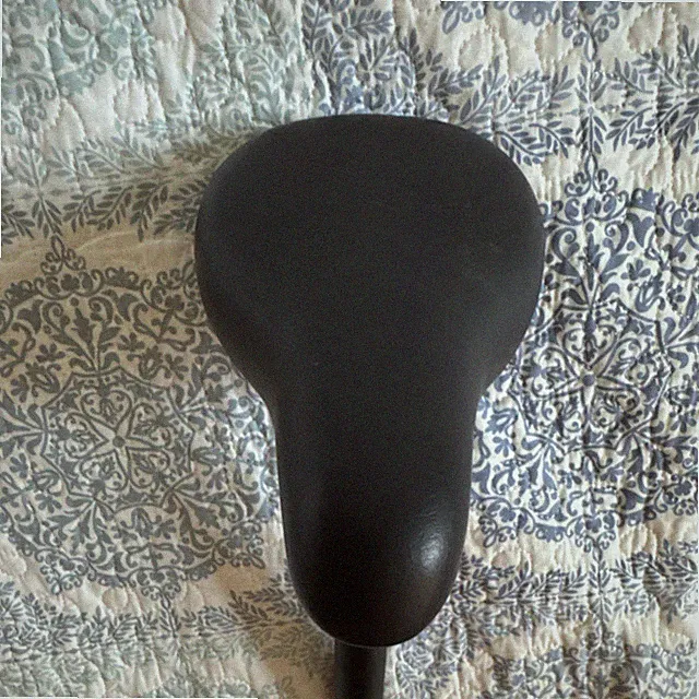 Black Aifeit Bicycle Saddle/Seat with Seatpost, from Guardian / Universal child
