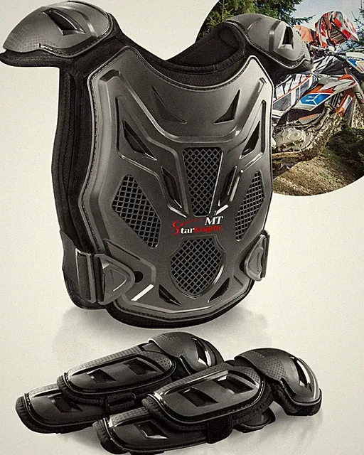 Kids Motorcycle Armor Protective Riding Gear Vest Youth Dirt Bike Armored GIFT