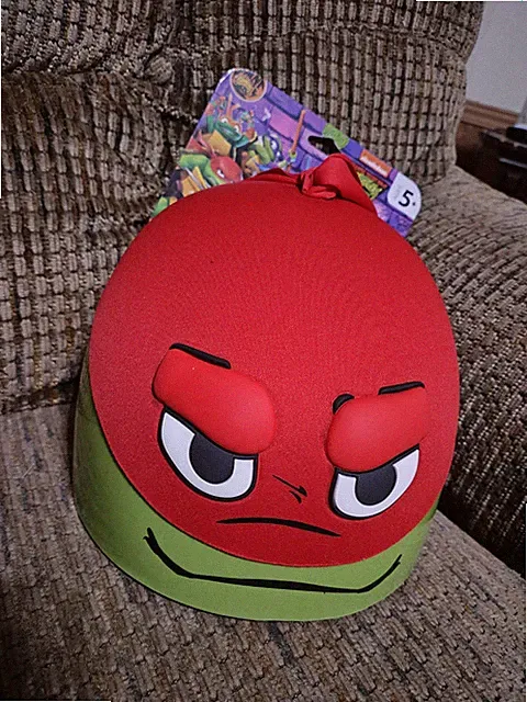 TMNT Raphael Bicycle Helmet Kids 21-22in Teenage Mutant Ninja Turtles Scooter