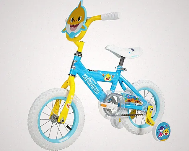 TODDLER KIDS BIKE Baby Shark 12-Inch for Age 3-5 Years
