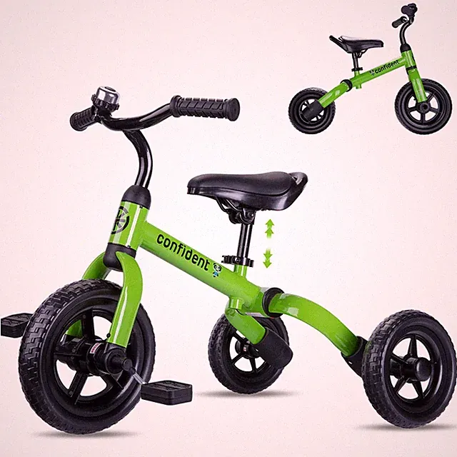 YGJT 3 in 1 Tricycle for Toddlers Age 25 Years Old, Folding Kids Balance Bike...